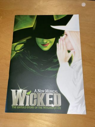 Wicked The Musical Theatre Programme