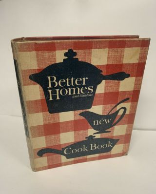 Vintage Better Homes And Gardens Cookbook 1962 Revised Edition 2nd Printing