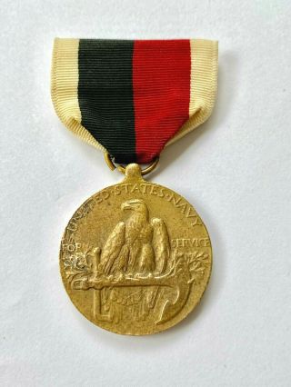 Vintage Wwii Us Navy Occupation Service Medal