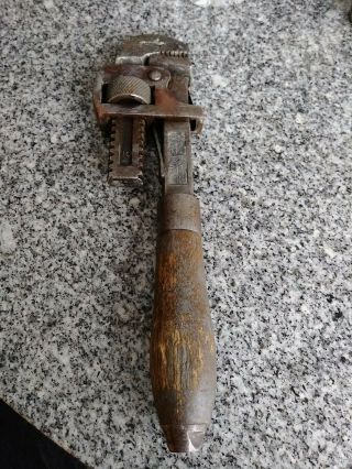 Vintage Stillson Walworth Adjustable Pipe Wrench 10 Inch - No.  10