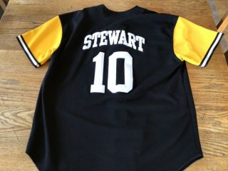 Kordell Stewart Pittsburgh Steelers Vintage Starter Baseball Style Jersey Xl
