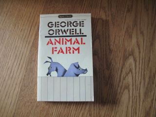 Vintage Paperback Book Animal Farm By George Orwell Signet Classic