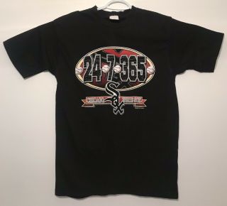 Vtg Vintage 90s 1997 Chicago White Sox T Shirt Mlb Baseball 24 7 365 Large