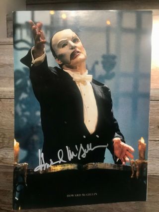 Authentic Phantom Of The Opera Broadway Musical Signed Poster/insert