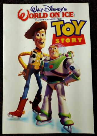 1996 Walt Disney World On Ice Toy Story Souvenir Program