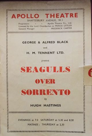 1950 Seagulls Over Sorrento Ronald Shiner William Hartnell Gordon Jackson Apollo