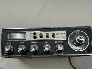 Vintage 1975 Midland Cb Radio Model 13 - 883 As - Is