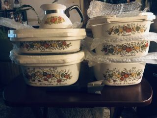 Corning Ware Vintage Spice Of Life