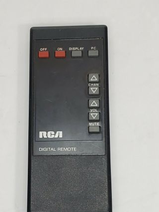 Vintage Rca Tv Digital Remote Control Crk53k S17ag