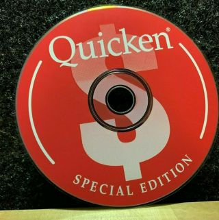 Vintage 1996 Quicken Se Special Edition Replacement Cd