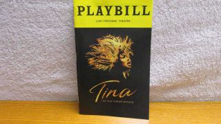 Tina Playbill The Tina Turner Musical Broadway Musical Jan.  2020 Adrienne Warren