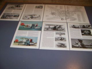 Vintage.  Grumman J2f - 5 Duck.  History/cutaway/specs/details.  Rare (360r)