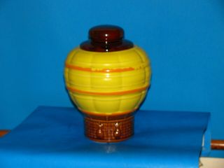 Vintage Hot Air Balloon Cookie Jar/ 353 U.  S.  A Mc Coy Pottery