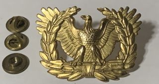 Vintage Vietnam War Era U.  S.  Army Warrant Officer Hat Badge