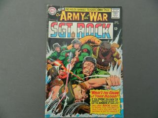 1965 Vintage Are Army At War Sgt Rock Comic Book 160 Dc Comics