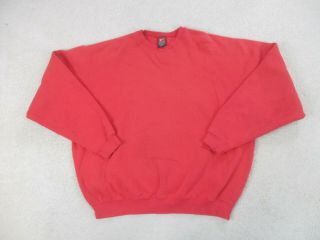 Vintage Nike Sweater Adult Extra Large Red Swoosh Pullover Mens 90s B27