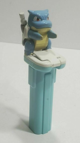 Vintage Pokemon Blastoise Pez Dispenser Bandai 1998 Candy Catcher