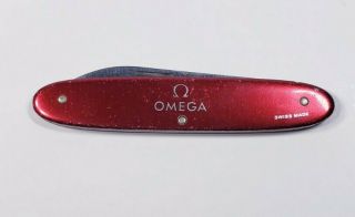 Vintage Omega Watch Swiss Pocket Knife Victorinox Rostfrei Elinox