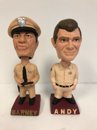 Deputy Barney Fife Bobblehead & Andy Griffith Show Mayberry 1992 Signed All Star