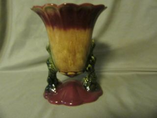 Vintage Hull Suspended Woodlawn Art Pottery Vase 108 40 