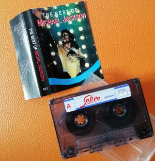 Michael Jackson [ Dangerous The Best Of ] Vintage Cassette Thailand Edition