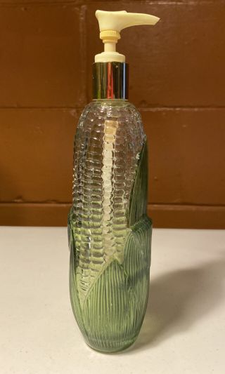 Vintage Avon Golden Harvest Corn On The Cob Soap Dispenser