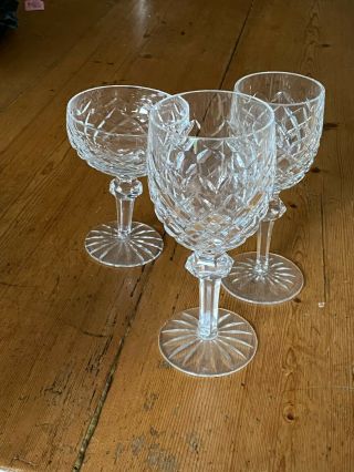 Set Of Waterford Crystal Glasses - 4 Water,  4 Wine,  And 2 Champagne