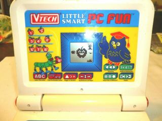 Vintage Vtech Little Smart PC Fun Perfect Toddler Computer 1990’s 3