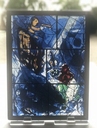 Glassmasters Stained Glass Marc Chagall America Windows - Art Institute Chicago