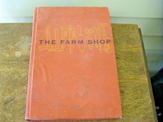 Vintage 1960 " The Farm Shop " Hard Bound Book