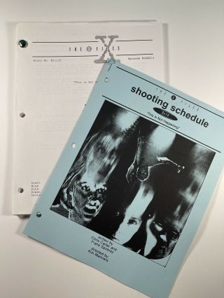 The X - Files This Is Not Happening Script And Crew Shooting Schedule