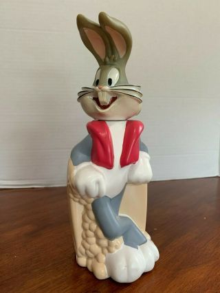 Vintage Looney Tunes Bugs Bunny Soaky Bubble Bath Empty Bottle