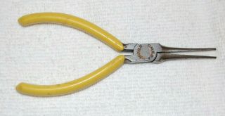 Omega Tool 5 1/4 " Long Nose Smooth Jaw Pliers Vintage Quality Spain