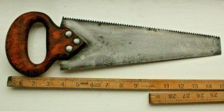Vintage Double Edged Saw Unusual Collectable