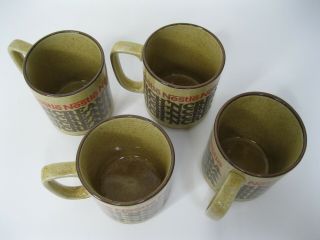 4 Vintage Advertising Mugs / Cups,  Nestle Rich ' n Creamy Hot Cocoa,  Japan 3