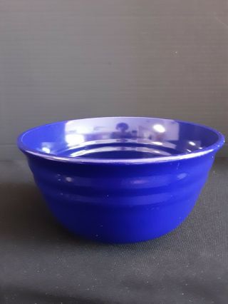 Rachael Ray Double Ridge Bowl Blue Soup Cereal