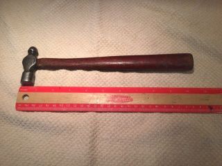 Vintage Plumb.  4 Oz Ball Peen Hammer Tool,  10 3/8” Long,  2 5/8” Wide