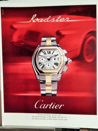 Cartier Roadster Wristwatch / D Fine Luxe Men 