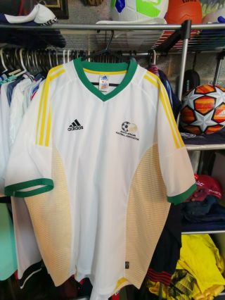 Adidas South Africa 2002 World Cup Home Shirt Size Xl Vintage Shirt