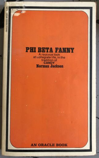 Vintage Pb Adult Sleaze Sex & Erotica Phi Beta Fanny Fraternity Trash
