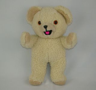 Vintage Snuggle Bear Softener 1986 Russ Lever Brothers Company 10 " Plush