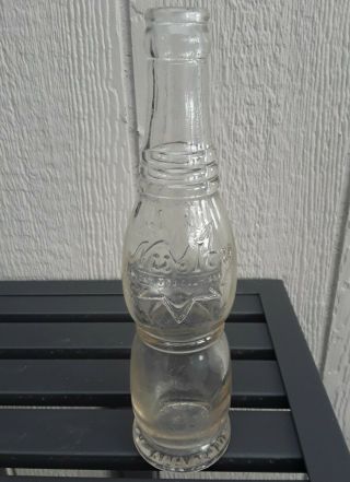 Vtg Nu - Icu Glass Soda Bottle 7up Bottling Co.  Front Royal Va