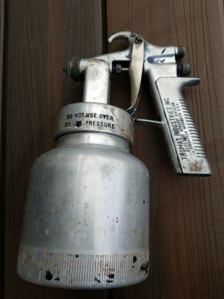 Thomas Industries Vintage Industrial Paint Sprayer " Spray It " Spray Gun
