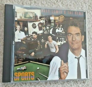 Huey Lewis & The News Cd Sports 1984 Early Press Vtg Hits Rock Roll 1st Full