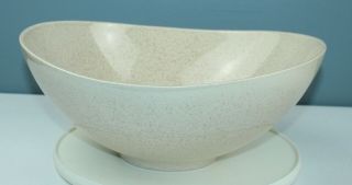 Vintage Red Wing Speckled Bowl Mid Century Modern Tan