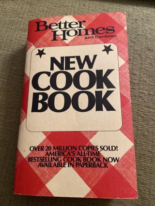 Better Homes And Gardens Cookbook 1981 (paperback) Vintage