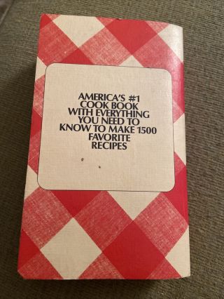 BETTER HOMES AND GARDENS COOKBOOK 1981 (Paperback) Vintage 2