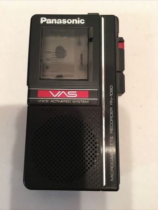 Vintage Panasonic Micro Cassette Recorder Rn - 1060 Without Tapes
