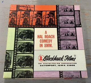 Laurel And Hardy 8mm Blackhawk Films Movie Busy Bodies Vintage 1 Reel