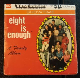 Eight Is Enough Tv Show Vintage View - Master Reel Pack K76 With Booklet